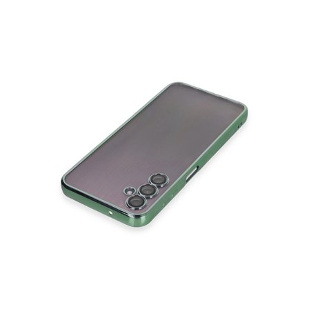 Samsung Galaxy A14 4g Kılıf Razer Lensli Silikon - Yeşil