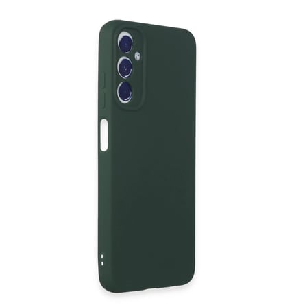 Samsung Uyumlu Galaxy A05s Kılıf First Silikon - Koyu Yeşil