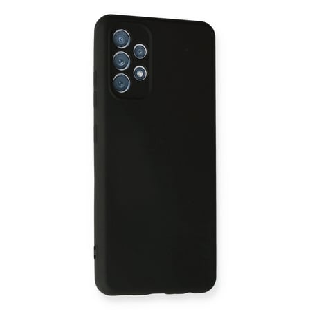 Samsung Uyumlu Galaxy A32 Kılıf Nano İçi Kadife Silikon - Siyah