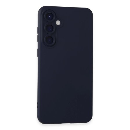 Samsung Uyumlu Galaxy S24 Kılıf Nano İçi Kadife Silikon - Lacivert