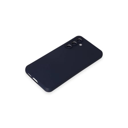 Samsung Uyumlu Galaxy S24 Kılıf Nano İçi Kadife Silikon - Lacivert
