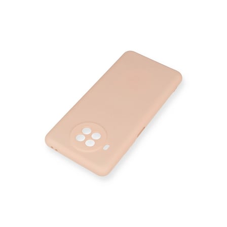 Xiaomi Uyumlu Mi 10t Lite Kılıf Nano İçi Kadife Silikon - Pudra