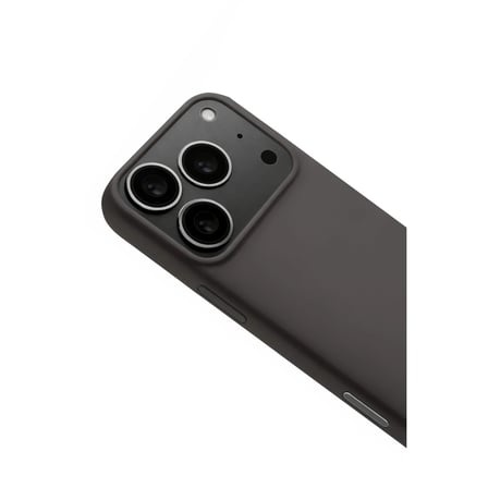 Apple Uyumlu İphone 17 Pro Max Nano İçi Kadife Silikon - Gri