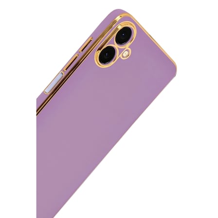 Samsung Uyumlu Galaxy A07 4g Volet Silikon - Mor