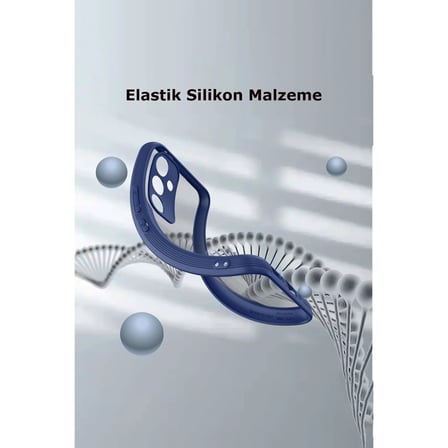 Samsung Uyumlu Galaxy A24 4g Kılıf Platin Silikon - Lila