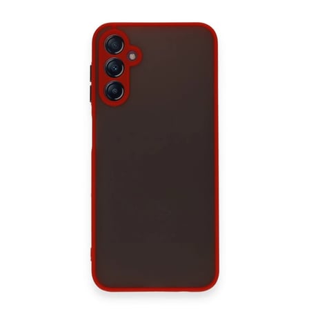 Samsung Uyumlu Galaxy A25 5g Kılıf Montreal Silikon Kapak - Kırmızı