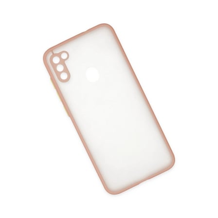 Samsung Uyumlu Galaxy A11 Kılıf Montreal Silikon Kapak - Pembe