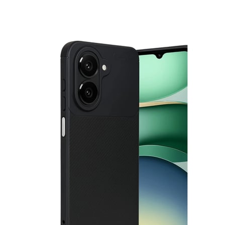 Samsung Galaxy A07 4g Auto Focus Karbon Kapak - Siyah