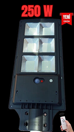 250W SOLAR BAHÇE LAMBASI CT-4641 + 3M. LAMBA DİREĞİ
