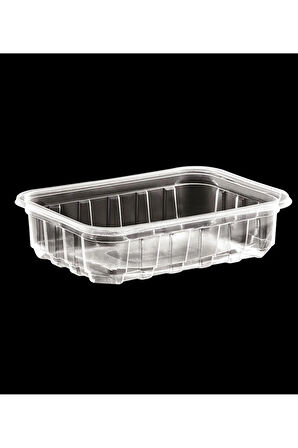 250 Gr Dört Köşe Kap 100 Adet