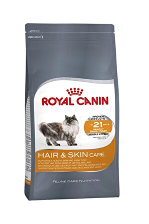 Hair - Skin Hassas Tüylü Kediler Için Mama 2 Kg