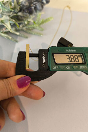 Altın Çubuk Kolye Ucu