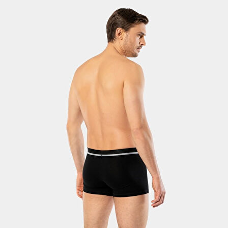Cacharel Erkek Likralı Boxer 1317/Siyah