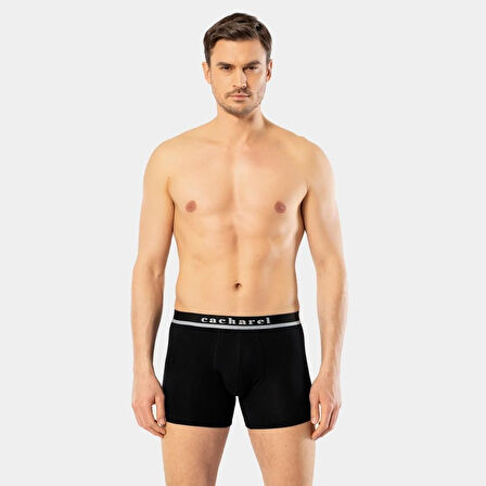 Cacharel Erkek Likralı Boxer 1315/Siyah