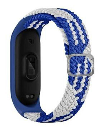 Xiaomi Mi Band 6 Mi Band 5 Uyumlu Tokalı Örgü Kordon