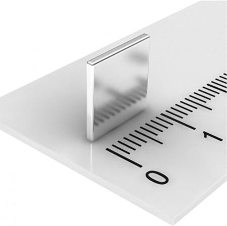 Dünya Magnet Neodyum Mıknatıs Kare 10X10X1Mm Çap - 25 Adet