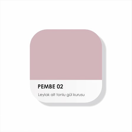 Akrilik Su Bazlı Silinebilir İç Cephe Duvar Boyası, 200ml, Özel Mat, Silikon Katkılı - 2023 Summer Palette - (Beyaz 02)