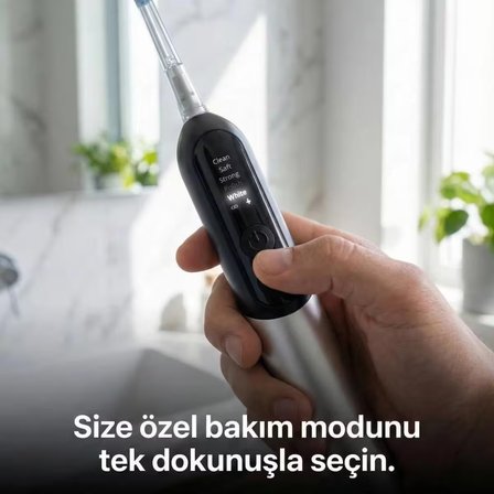 NEUTRON  NTL-TB-12PS Şarjlı Sonik Diş Fırçası, Dijital Ekranlı Şarjlı Diş Fırçası (Silver)