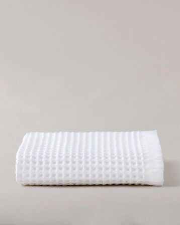 Angelina 3'lü Havlu Seti Beyaz