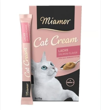 CREAM SOMONLU KEDİ ÖDÜLÜ 6x15 g