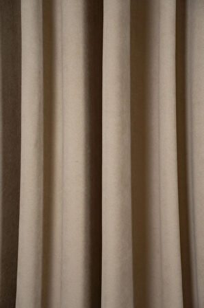 KADİFE Dokulu Ada Fon Perde Salon Yatak Odası