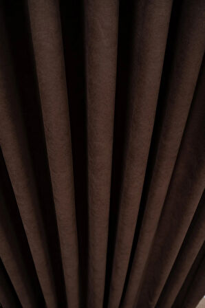 KADİFE Dokulu Ada Fon Perde Salon Yatak Odası