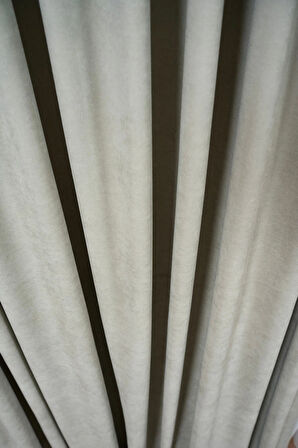 KADİFE Dokulu Ada Fon Perde Salon Yatak Odası