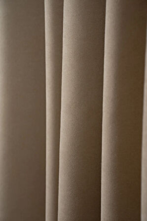 KADİFE Dokulu Ada Fon Perde Salon Yatak Odası