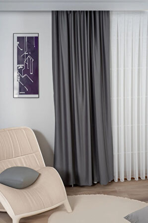 Blackout Işık Geçirmez Karartma Kalın Fon Perde Salon Yatak Odası Çocuk Odası