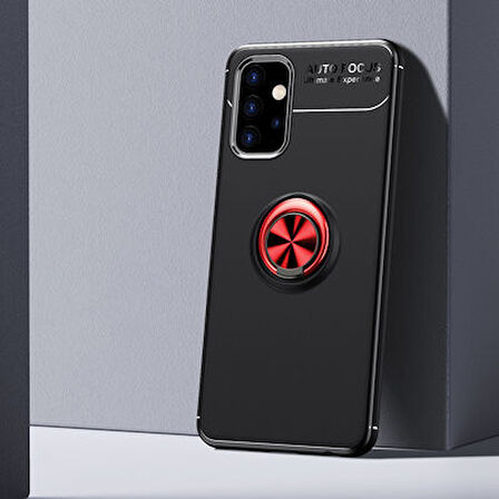 Samsung Galaxy A32 5G Kılıf Yüzüklü Şık Premium Silikon Kapak RCV/Ravel