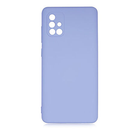 Samsung Galaxy A71 Lansman Kılıf İçi Dolgulu Esnek Soft Yapılı Premium Silikon Kapak RCV/Mara