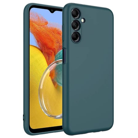 Samsung Galaxy M14 Lansman Kılıf İçi Dolgulu Esnek Soft Yapılı Premium Silikon Kapak RCV/Mara