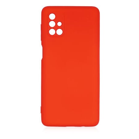 Samsung Galaxy M51 Lansman Kılıf İçi Dolgulu Esnek Soft Yapılı Premium Silikon Kapak RCV/Mara