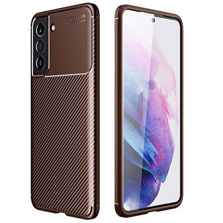 Samsung Galaxy S21 FE Kılıf El İzi Yapmayan Yüksek Kaliteli Silikondan Üretilmiş Premium Kapak RCV/Negro