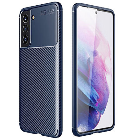 Samsung Galaxy S21 FE Kılıf El İzi Yapmayan Yüksek Kaliteli Silikondan Üretilmiş Premium Kapak RCV/Negro