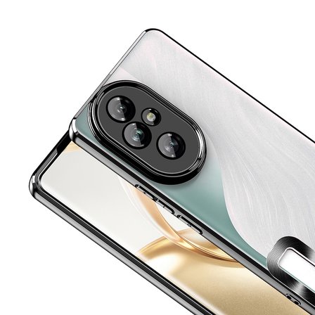 iPhone 14 Plus Uyumlu Kenarları Parlak ve Logo Detaylı Şık Esnek Silikon Kapak RCV/Omega