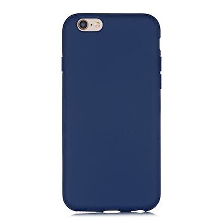 iPhone 6 Lansman Kılıf İçi Dolgulu Esnek Soft Yapılı Premium Silikon Kapak RCV/Mara