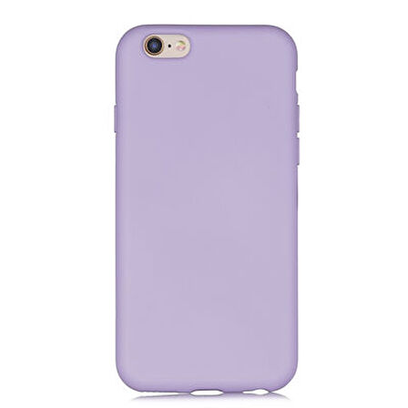 iPhone 6S Lansman Kılıf İçi Dolgulu Esnek Soft Yapılı Premium Silikon Kapak RCV/Mara
