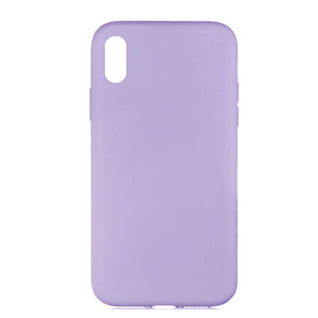 iPhone XS Max Lansman Kılıf İçi Dolgulu Esnek Soft Yapılı Premium Silikon Kapak RCV/Mara