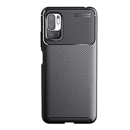 Poco M3 Pro Kılıf El İzi Yapmayan Yüksek Kaliteli Silikondan Üretilmiş Premium Kapak RCV/Negro