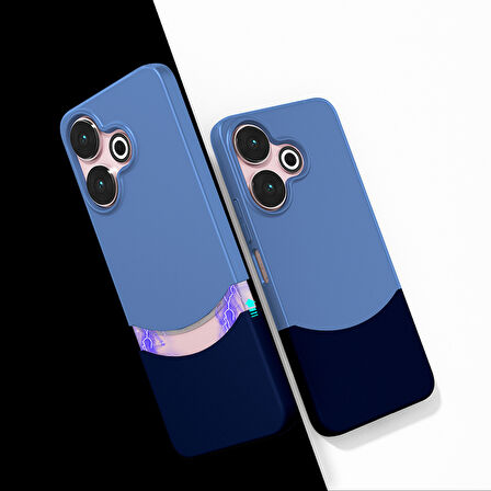 Redmi 13 4G Kılıf Çift Parçalı Ultra İnce Sert Kapak RCV/Duble