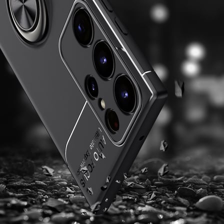 Redmi Note 10 Pro Kılıf Yüzüklü Şık Premium Silikon Kapak RCV/Ravel