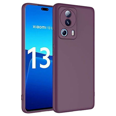Xiaomi Mi 13 Lite Lansman Kılıf İçi Dolgulu Esnek Soft Yapılı Premium Silikon Kapak RCV/Mara