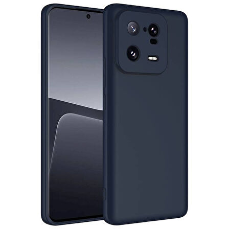 Xiaomi Mi 13 Pro Lansman Kılıf İçi Dolgulu Esnek Soft Yapılı Premium Silikon Kapak RCV/Mara
