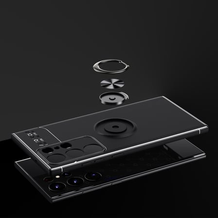 Xiaomi Mi Mix 4 Kılıf Yüzüklü Şık Premium Silikon Kapak RCV/Ravel