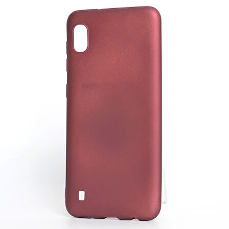 Samsung Galaxy A10 İle Uyumlu Kılıf Esnek Leger Silikon Kapak
