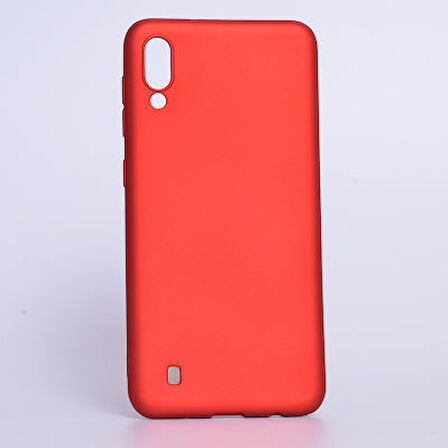 Samsung Galaxy M10 İle Uyumlu Kılıf Esnek Leger Silikon Kapak