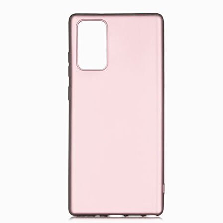 Samsung Galaxy Note 20 İle Uyumlu Kılıf Esnek Leger Silikon Kapak