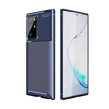 Samsung Galaxy Note 20 Ultra Kılıf Karekarbon Desenli Şık ve Dayanıklı Torvex Premium Silikon Kapak