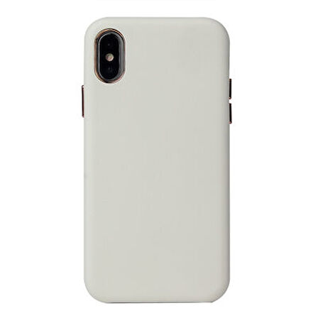 iPhone XS Max Kılıf Kamera Çerçeveli Pu Deri Deriva Premium Kapak